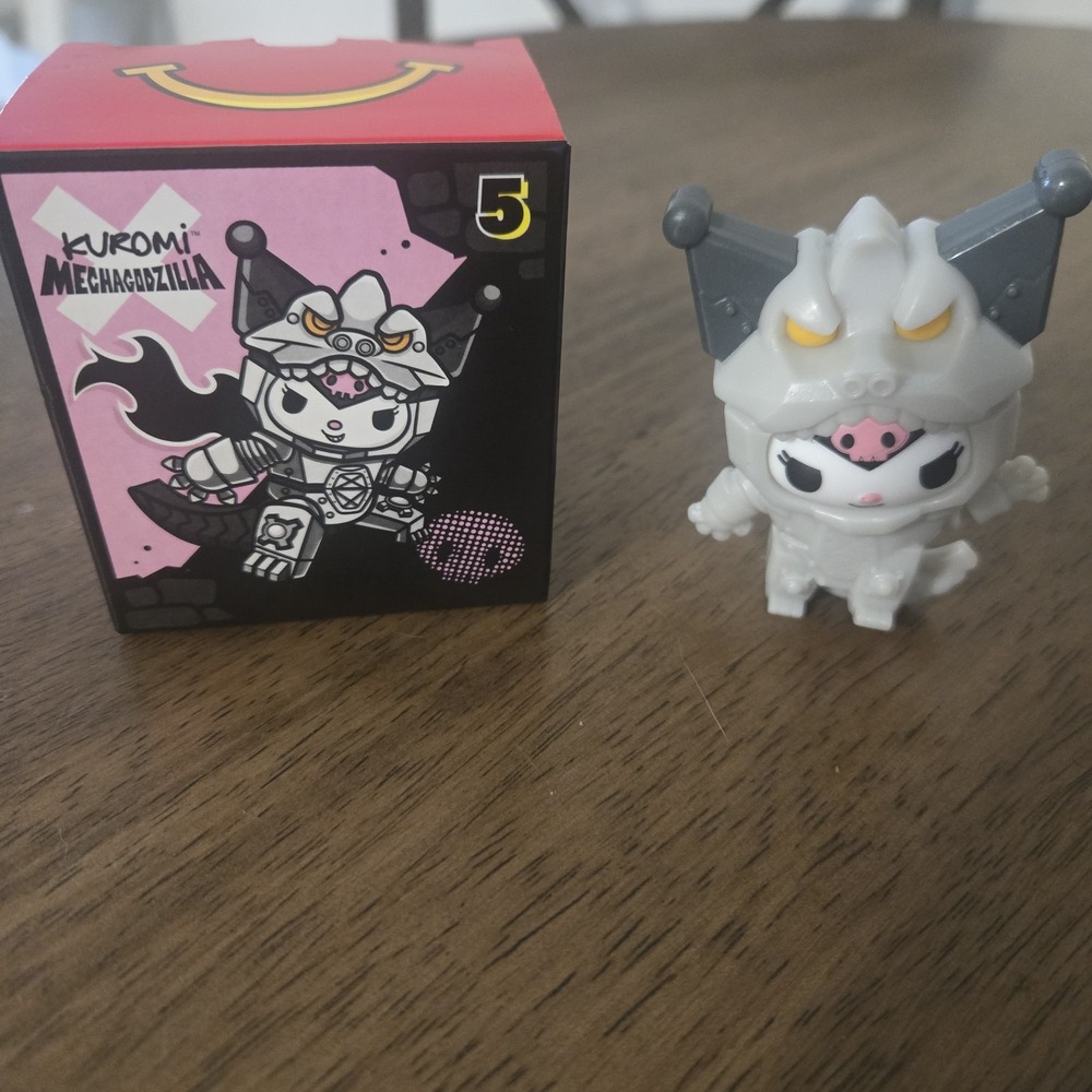 McDonald's KUROMI - MECHAGODZILLA happy meal toy HELLO KITTY #5